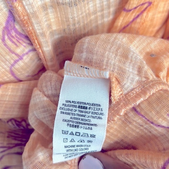 Free People One Dance Floral Print Blouse - Picture 10 of 12